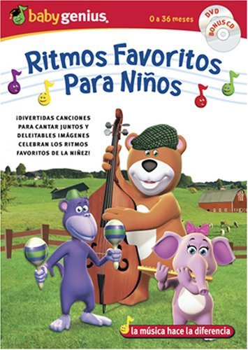 Baby Genius/Favorite Nursery Rhymes@Clr/Spa Dub@Nr/2 Dvd