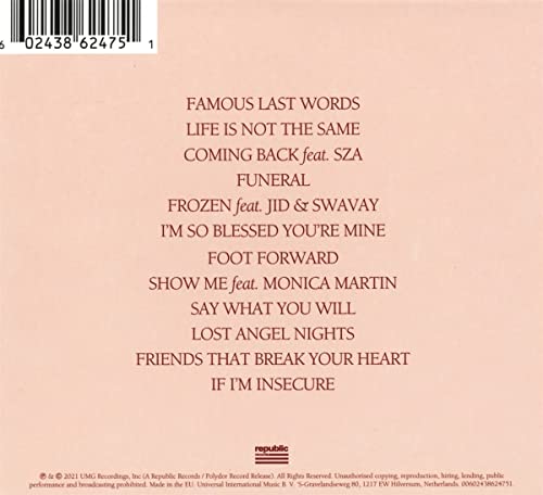 James Blake/Friends That Break Your Heart (CD w/ Autographed Booklet)@Indie Exclusive@Indie Exclusive