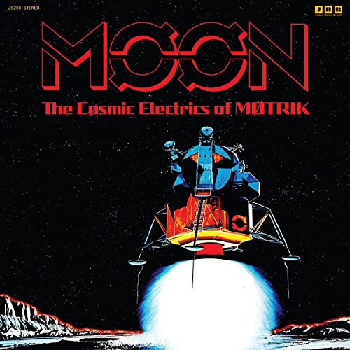 Motrik/MOON: The Cosmic Electrics of MOTRIK (RED / BLUE VINYL)@2LP w/ download card