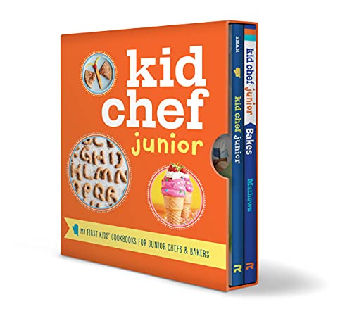 Rockridge Press Kid Chef Junior Box Set My First Kids Cookbook For Ages 4 8 