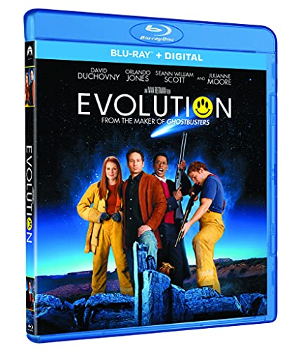 Evolution/Duchovny/Jones/Moore/Scott@Blu-Ray@PG13