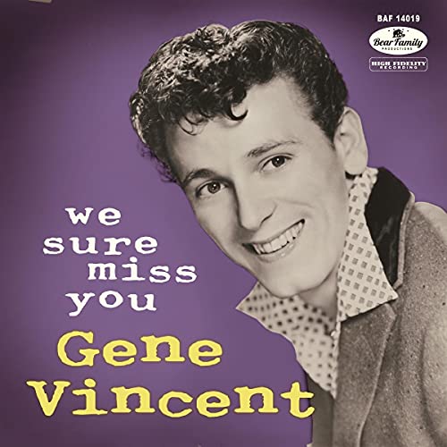 Gene Vincent/We Sure Miss You@10"/CD