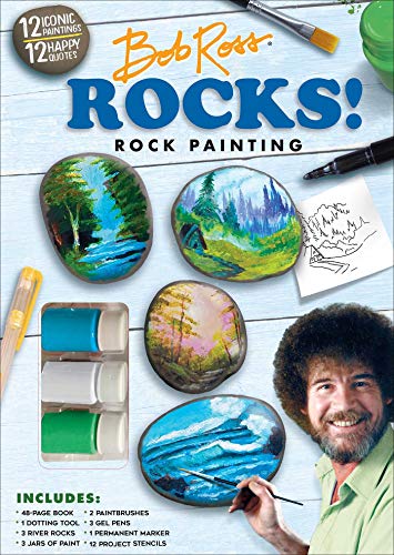 Thunder Bay Press/Bob Ross Rocks! Rock Painting Kit