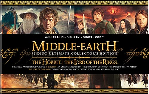Middle Earth/6-Film Ultimate Collectors Edition@4KUHD@NR
