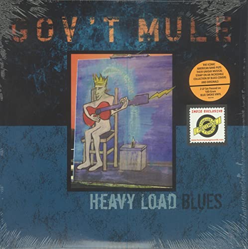 Gov't Mule/Heavy Load Blues (Blue Smoke Vinyl)@2 LP/Indie Exclusive