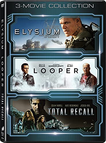 Elysium/Looper/Total Recall/Triple Feature@DVD@NR