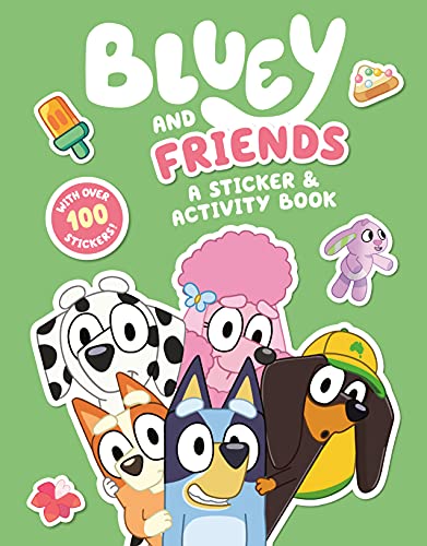 Penguin Young Readers Licenses Bluey And Friends A Sticker & Activity Book 