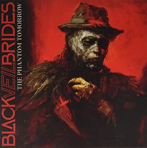 Black Veil Brides/The Phantom Tomorrow (Moonphase Transparent Red & Black )