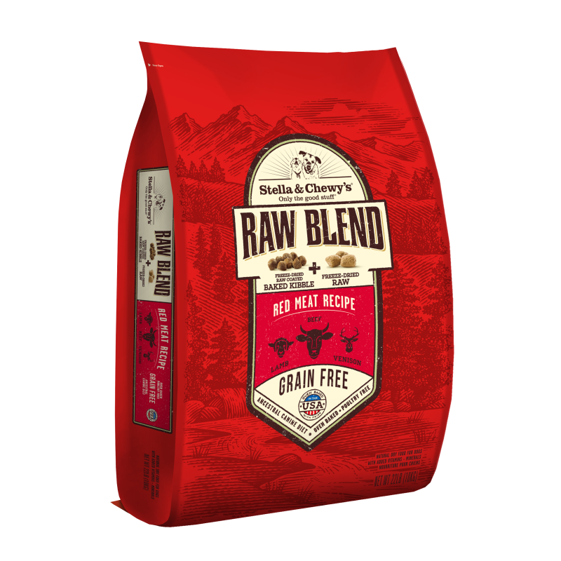 Stella & Chewy's Red Meat Raw Blend Dog Kibble