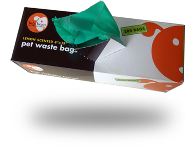 Lola Bean Pet Waste Bag Rolls - Large