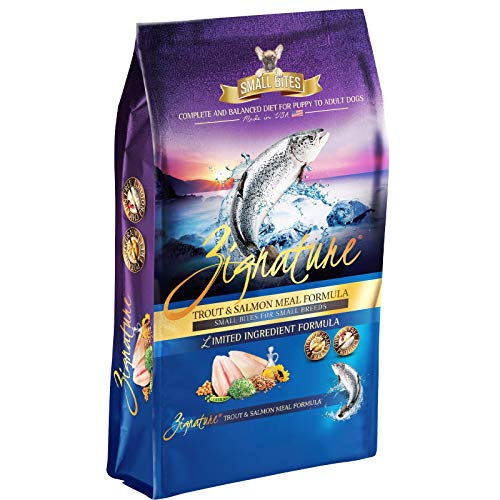 Zignature Trout and Salmon Formula Small Bites Dry Dog Food