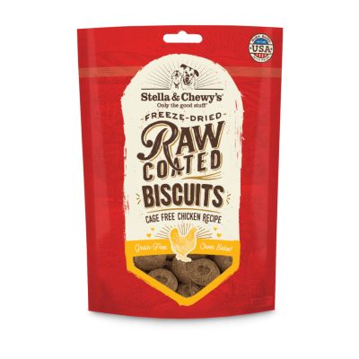 Stella & Chewy's Raw Coated Biscuits for Dogs