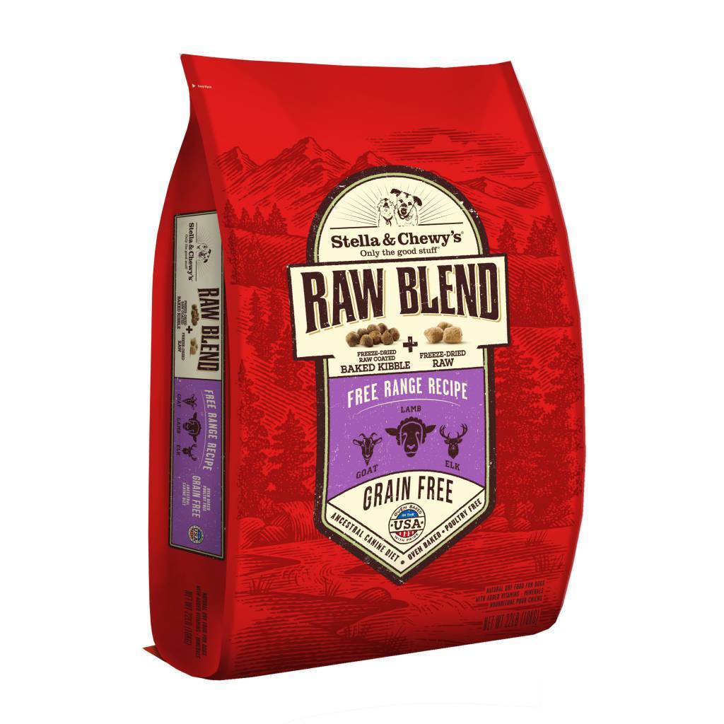 Stella & Chewy's Free Range Raw Blend Dog Kibble