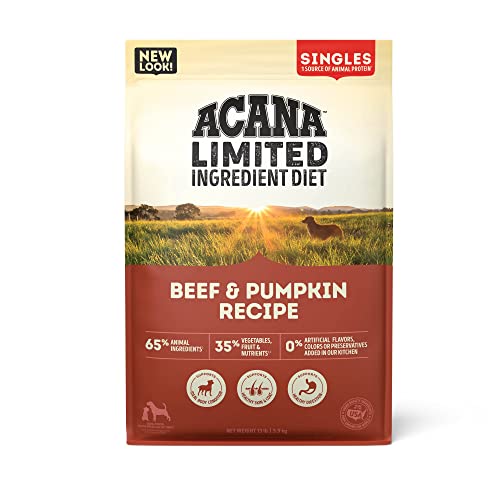 ACANA Dog Food - Singles Beef & Pumpkin