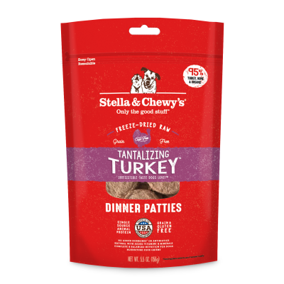 Stella & Chewy's Freeze-Dried Patties for Dogs 5.5oz