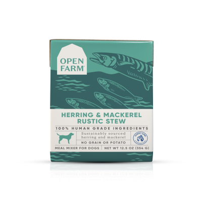 Open Farm Herring & Mackerel Rustic Stew Wet Dog Food