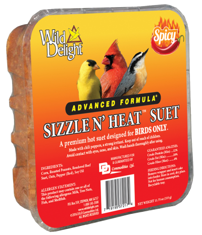 Wild Delights Sizzle N' Heat™ Suet