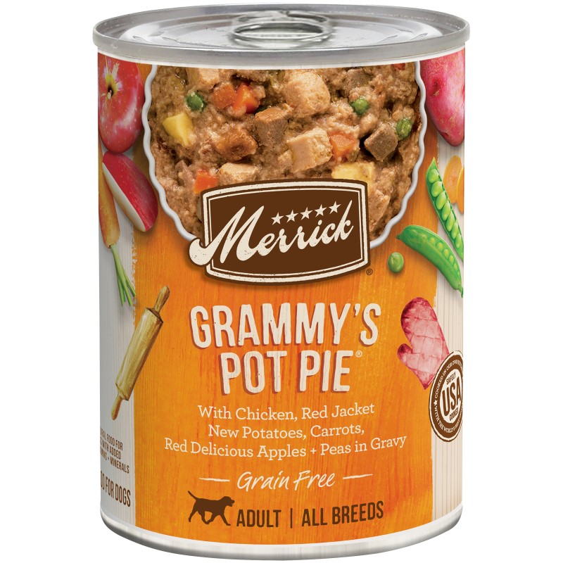 Merrick Grain Free Grammy's Pot Pie Canned Dog Food