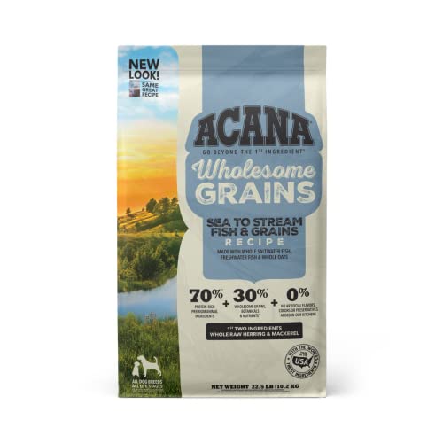 ACANA Wholesome Grains Sea to Stream Fish & Grains Recipe for Dogs