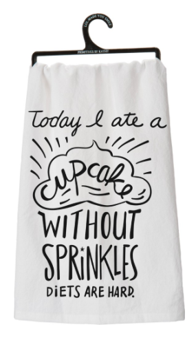Dish Towel - A Cupcake
