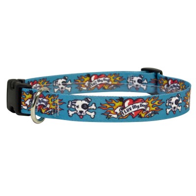 Yellow Dog - I Luv My Dog Blue Collar