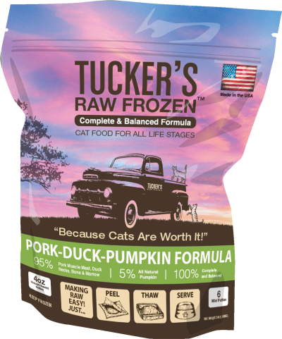 Tucker's Cat Food - Pork & Duck