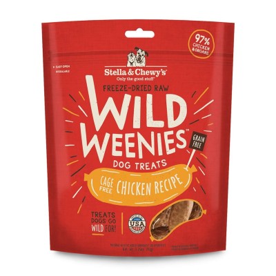 Stella & Chewy's Wild Weenies Dog Treats 3.25oz