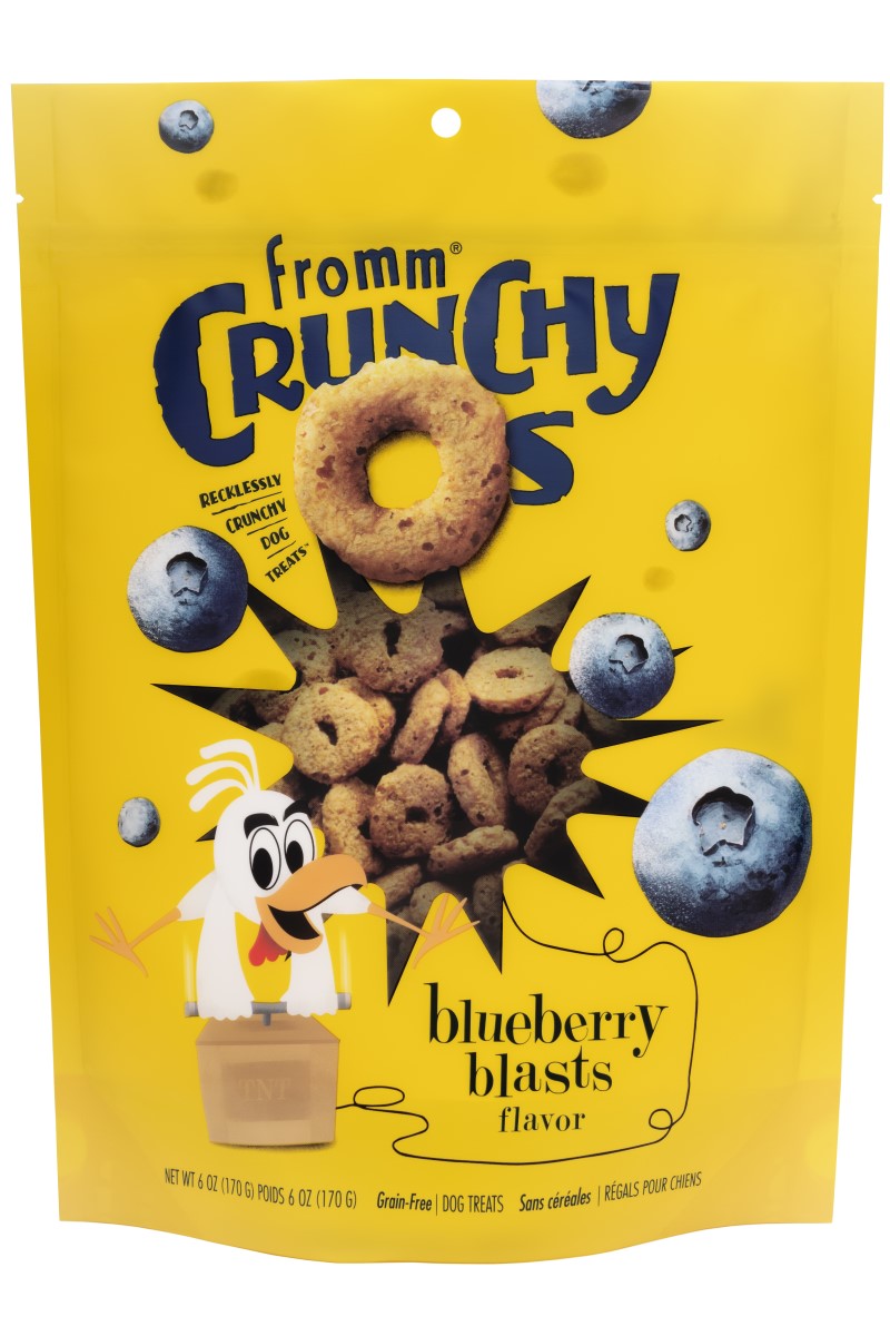 Fromm Blueberry Blasts Crunchy Os Dog Treats