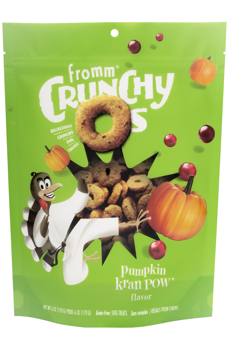 Fromm Pumpkin Kran POW Crunchy Os Dog Treats