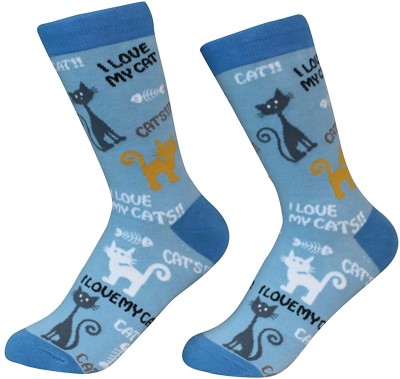 Sock Daddy Breed Socks, I Love My Cat