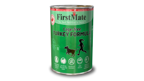 FirstMate Grain-Free Canned Dog Food, Turkey, 12.2-oz-