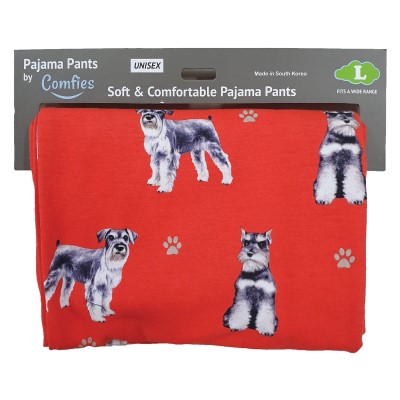 Comfies Dog Breed Lounge Pants for Women, Schnauzer