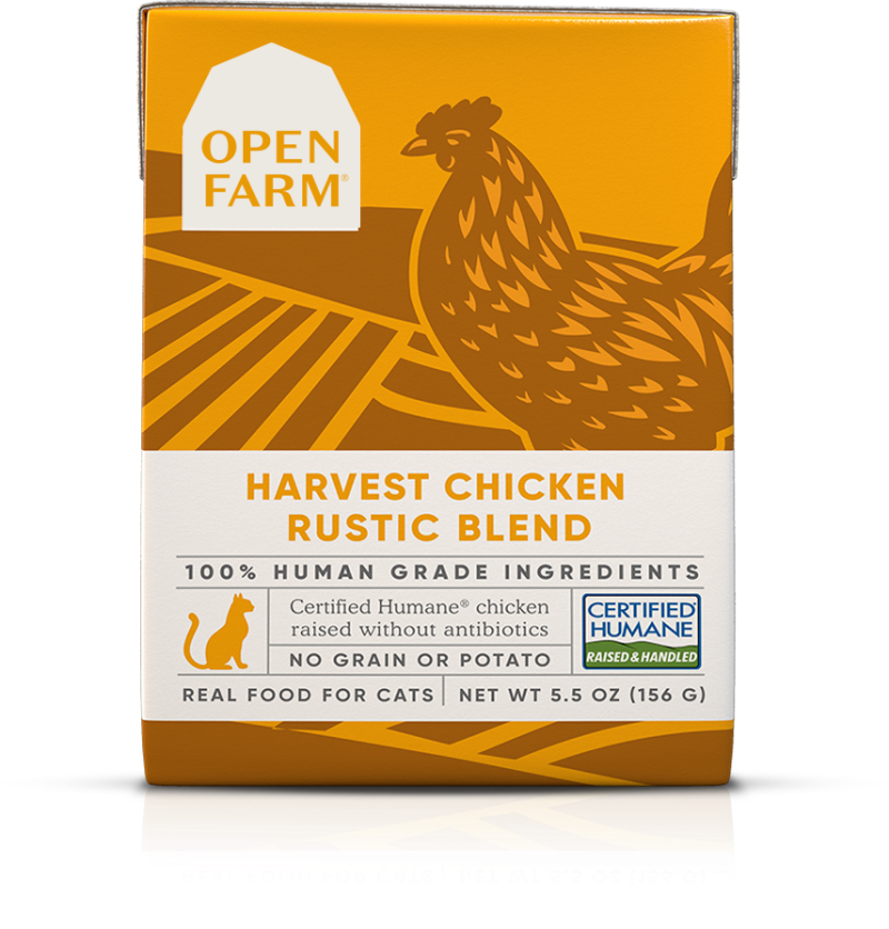 Open Farm Harvest Chicken Rustic Blend Wet Cat Food