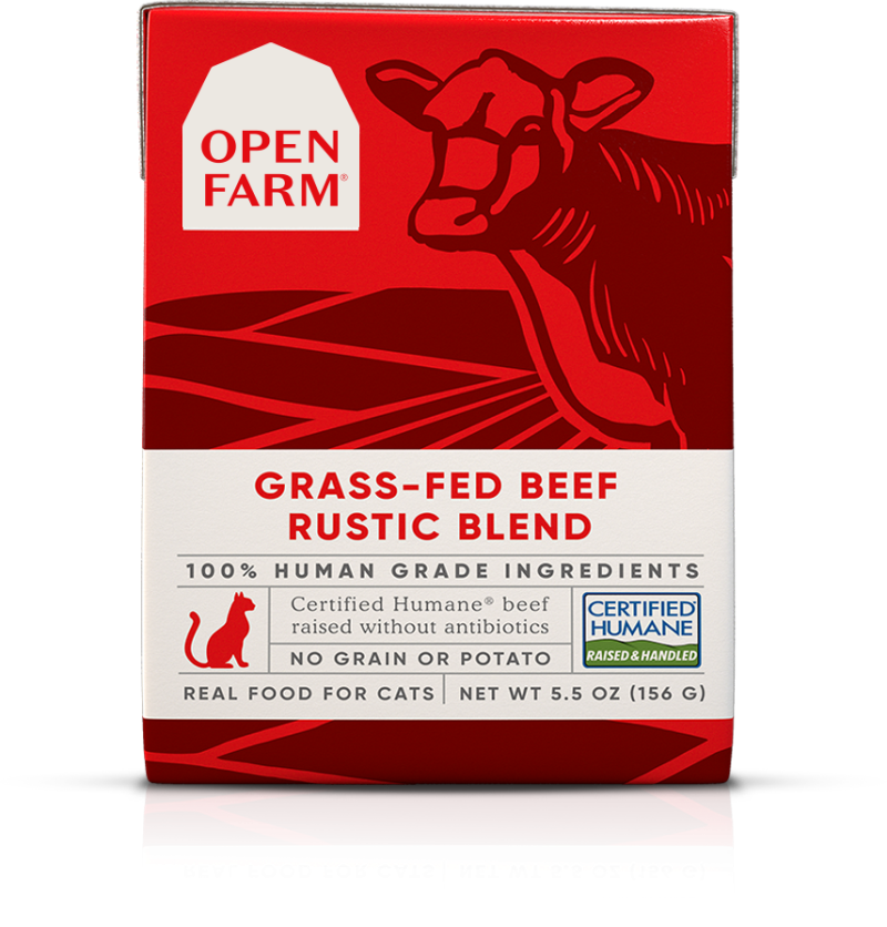 Open Farm Grass-Fed Beef Rustic Blend Wet Cat Food