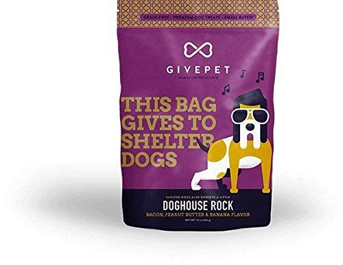 GivePet Doghouse Rock Dog Treats