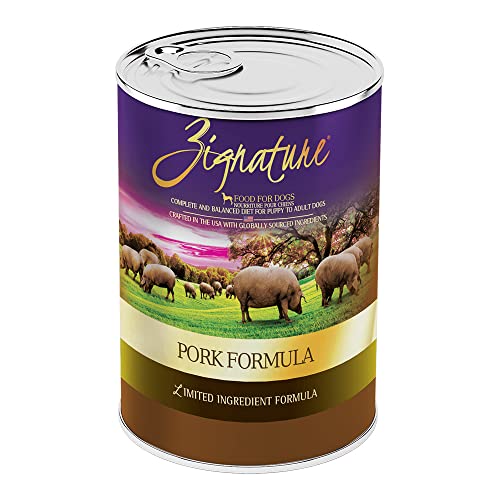 Zignature Pork Formula Wet Dog Food