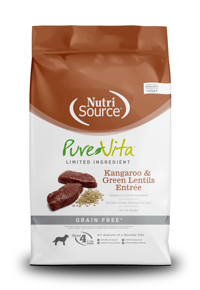 PureVita™ Grain Free Kangaroo & Green Lentils Entrée for Dogs