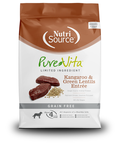 PureVita™ Grain Free Kangaroo & Green Lentils Entrée for Dogs