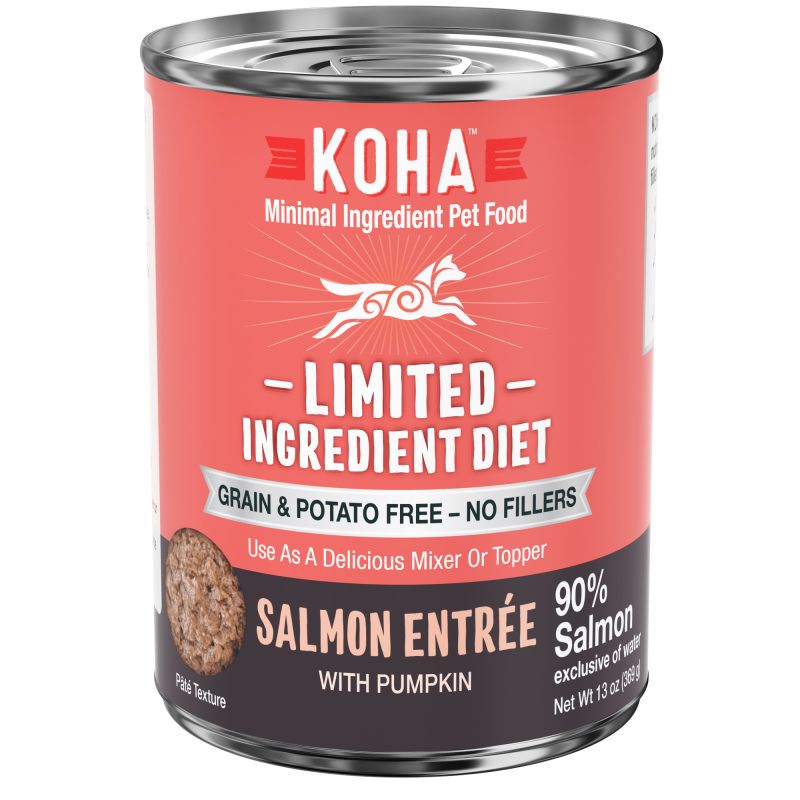 KOHA Limited Ingredient Diet Salmon Entrée Mixer for Dogs
