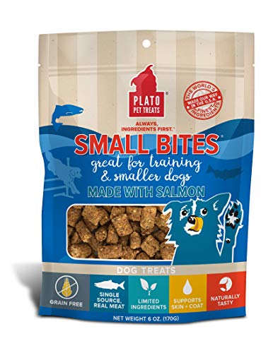 Plato Dog Treats - Small Bites Salmon