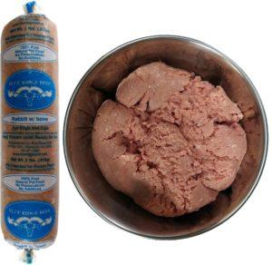 Blue Ridge Beef Frozen Dog Meal Topper- Rabbit with Bone