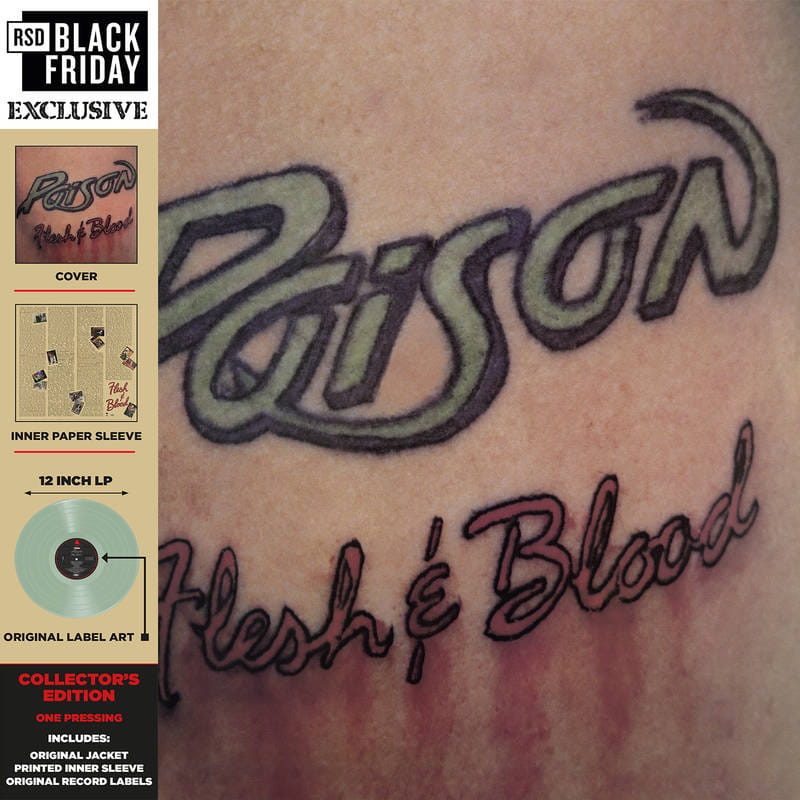 Poison/Flesh & Blood (Color Vinyl)@RSD Black Friday Exclusive/Ltd. 4000 USA