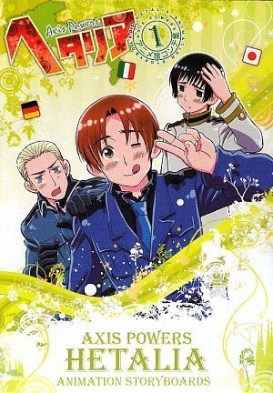 Hidekaz Himaruya/Hetalia Axis Powers Animation Story Boards Vol 1