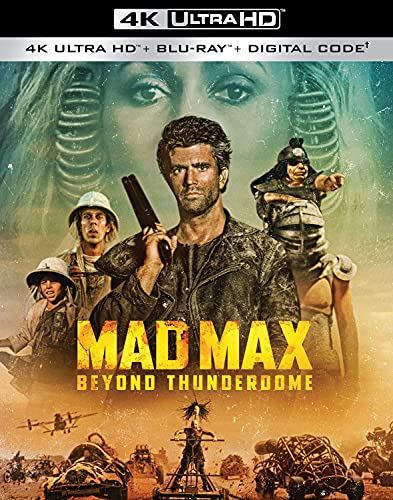 Mad Max Beyond Thunderdome/Mel Gibson, Tina Turner, and Bruce Spence@PG-13@4K Ultra HD/Blu-ray