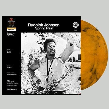 Rudolph Johnson/Spring Rain (Bm & Zia Exclusive)@Black & Gold Swirl Vinyl@Limited To 300 Copies