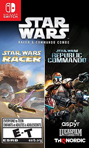 Nintendo Switch/Star Wars Racer & Commando Combo