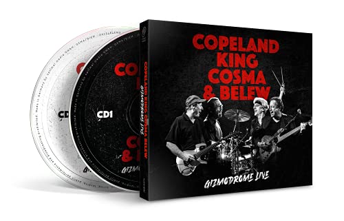 Copeland, King, Cosma & Belew/Gizmodrome Live@2CD