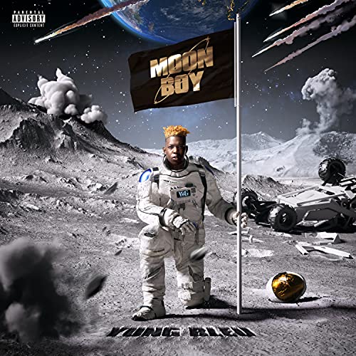 Yung Bleu/Moon Boy (Moon Surface Vinyl)@Explicit Version@Amped Exclusive