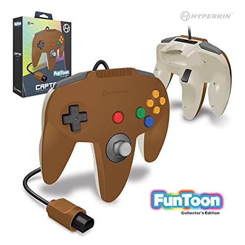 N64ac/Hyperkin Captain Controller Hero Brown@Funtoon Edition