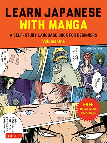 Marc Bernabe Learn Japanese With Manga Volume One A Self Study Language Book For Beginners Learn 